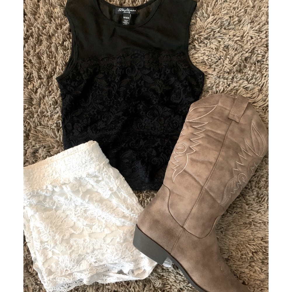 Lace Crop Top